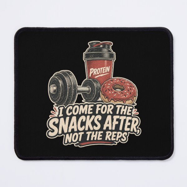 Item preview, I Come For The Snacks After Not The Reps Shirt, Funny Gym T-Shirt, Workout Humor Tee, Funny Fitness Gift Shirt, Vintage Gym Graphic designed and sold by TshirtsLabs.