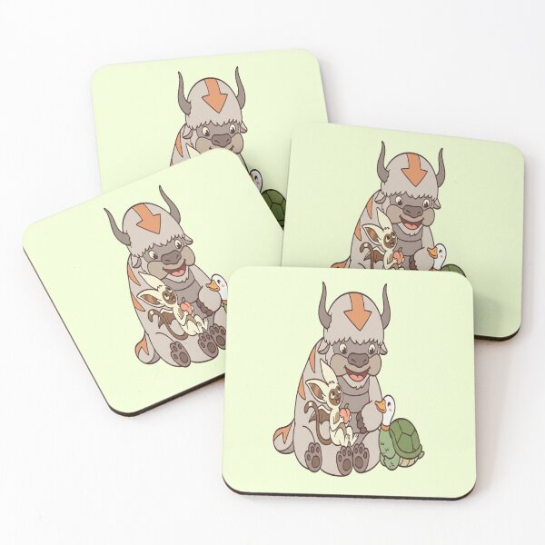 Item preview, Cute Appa Momo Turtle Duck Avatar Friends Art designed and sold by Fine-Arts-Lab.