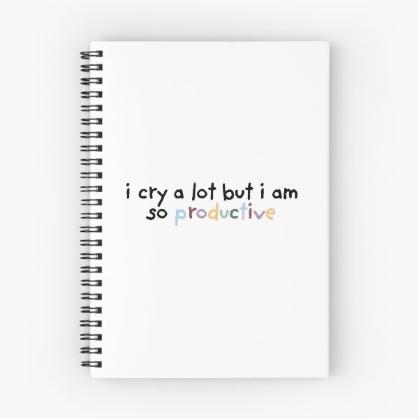 Item preview, I Cry A Lot But I Am So Productive  designed and sold by The Turquoise Brush.