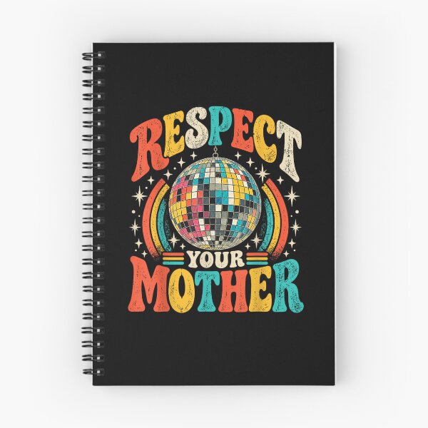 Item preview, Respect Your Mother Disco Ball Mothers Day Retro Sunset Mom designed and sold by MatherFisher.