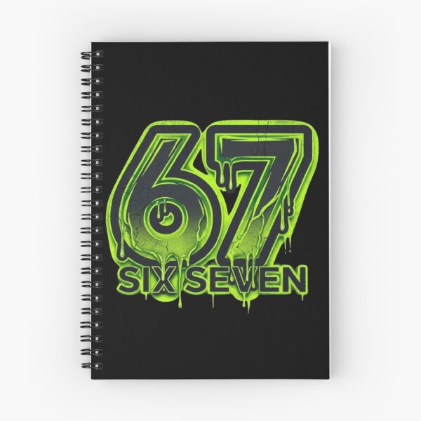 Item preview, Six Seven 67 Slime Drip Streetwear Slang Typography designed and sold by PoleksGraphics.