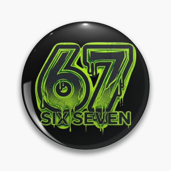 Item preview, Six Seven 67 Slime Drip Streetwear Slang Typography designed and sold by PoleksGraphics.