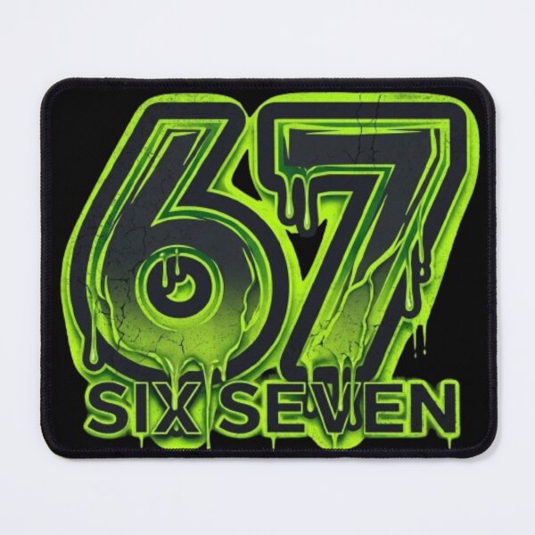 Item preview, Six Seven 67 Slime Drip Streetwear Slang Typography designed and sold by PoleksGraphics.