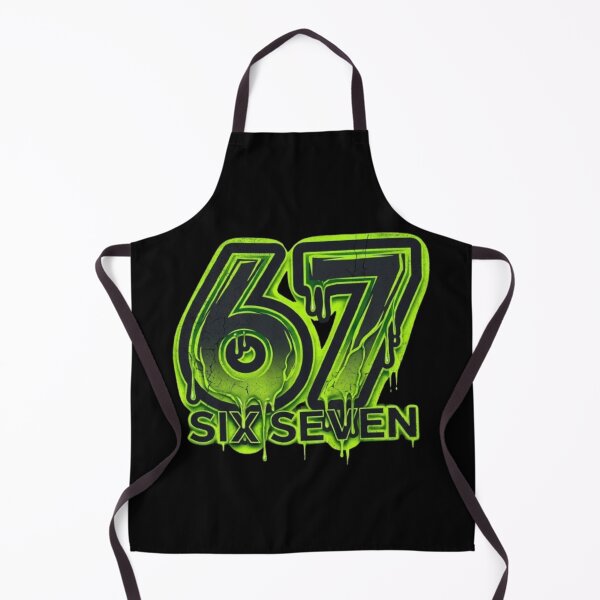Item preview, Six Seven 67 Slime Drip Streetwear Slang Typography designed and sold by PoleksGraphics.