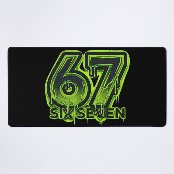 Item preview, Six Seven 67 Slime Drip Streetwear Slang Typography designed and sold by PoleksGraphics.