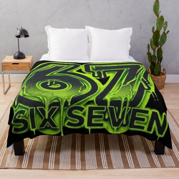 Item preview, Six Seven 67 Slime Drip Streetwear Slang Typography designed and sold by PoleksGraphics.