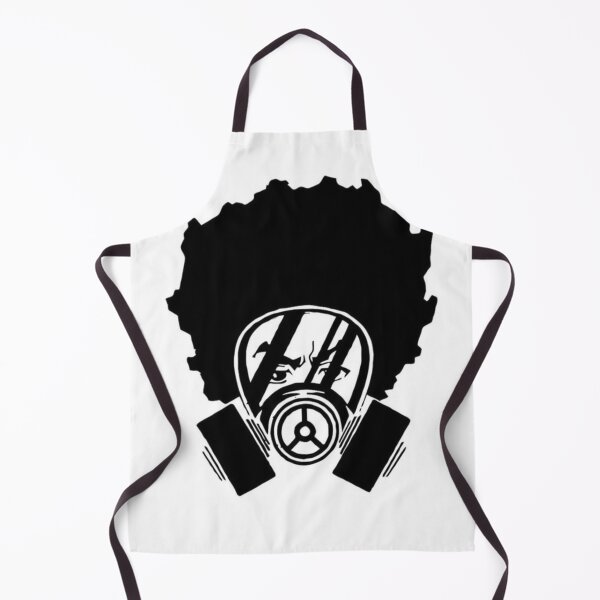 Item preview, Huey Freeman Gas Mask Afro Streetwear designed and sold by Simply kings.
