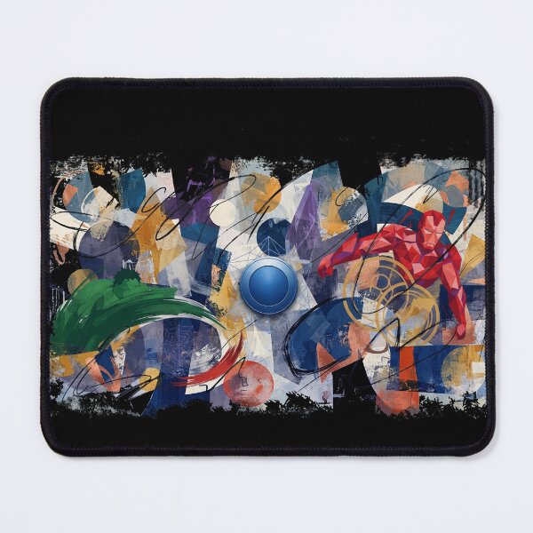 Item preview, Abstract Avengers Geometric Hero Art – Modern Comic Book Superhero Painting Style Graphic designed and sold by Dimu Co..