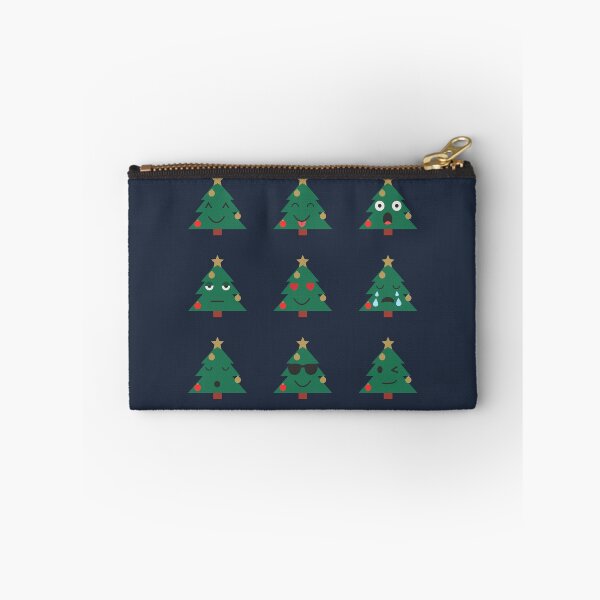 Item preview, Cute Kawaii Christmas Tree Emotions Set designed and sold by OlhaTironArt.