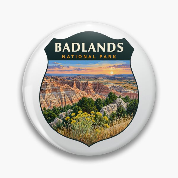Item preview, Badlands National Park South Dakota designed and sold by Gideon Emmerich.