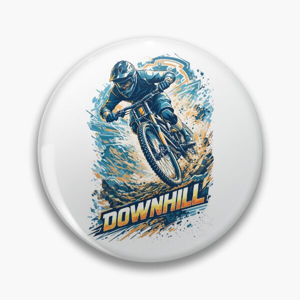 Item preview, Downhill MTB Motivation – Mountain Bike Quote designed and sold by Pineapple-Tree.