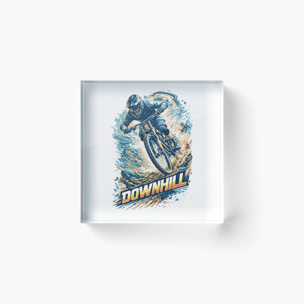 Item preview, Downhill MTB Motivation – Mountain Bike Quote designed and sold by Pineapple-Tree.