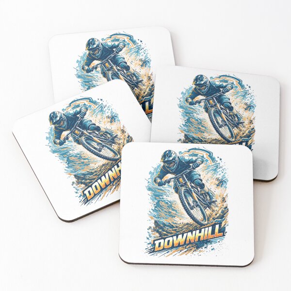 Item preview, Downhill MTB Motivation – Mountain Bike Quote designed and sold by Pineapple-Tree.