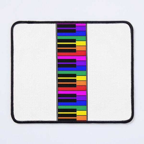 Item preview, Colorful Rainbow Piano Keyboard Art Design for Music Lovers designed and sold by lucy2022.