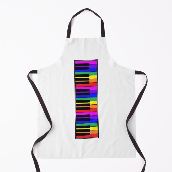 Item preview, Colorful Rainbow Piano Keyboard Art Design for Music Lovers designed and sold by lucy2022.