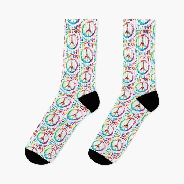 Item preview, Vintage Retro Stay Trippy Little Hippie Peace and Love Design designed and sold by CAROLINE MARTINS.