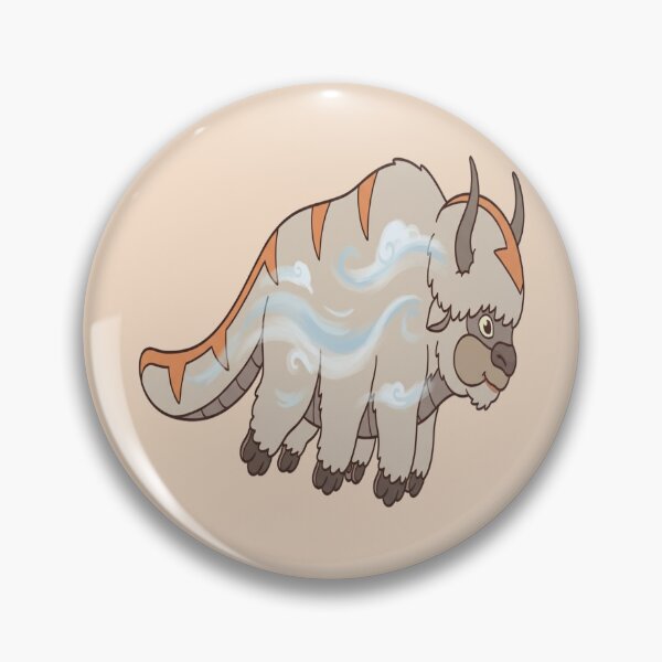 Item preview, Cute Appa Flying Sky Bison Airbending Art designed and sold by Fine-Arts-Lab.