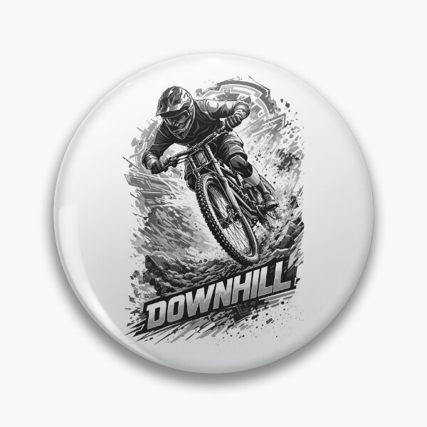 Item preview, Downhill MTB Motivation – Mountain Bike Quote designed and sold by Pineapple-Tree.