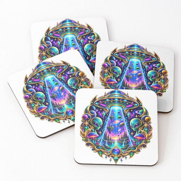 Item preview, Crystal UFO City designed and sold by syotos-ai.