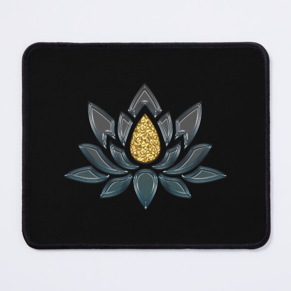 Item preview, Elegant Golden Lotus Flower Design with Radiant Shine and Delicate Details designed and sold by carlottamascolo.