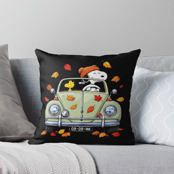 Item preview, Joe Cool Inspired Driving Classic Car With Autumn Leaves designed and sold by EnochCullough.