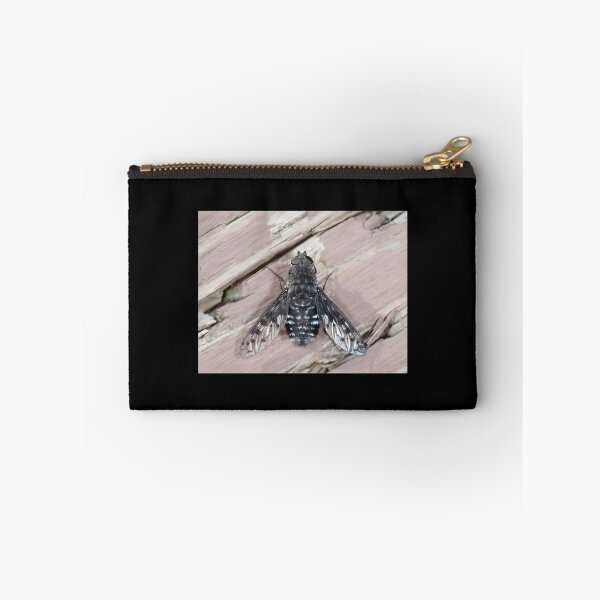 Item preview, Close-Up Illustration of Anthrax Spider Fly with Detailed Wings and Body designed and sold by RobotSnail.