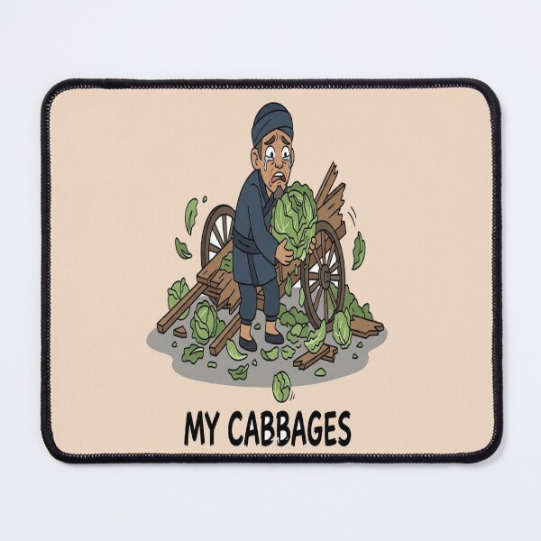 Item preview, My Cabbages Funny Cabbage Merchant Avatar Meme Art designed and sold by Fine-Arts-Lab.