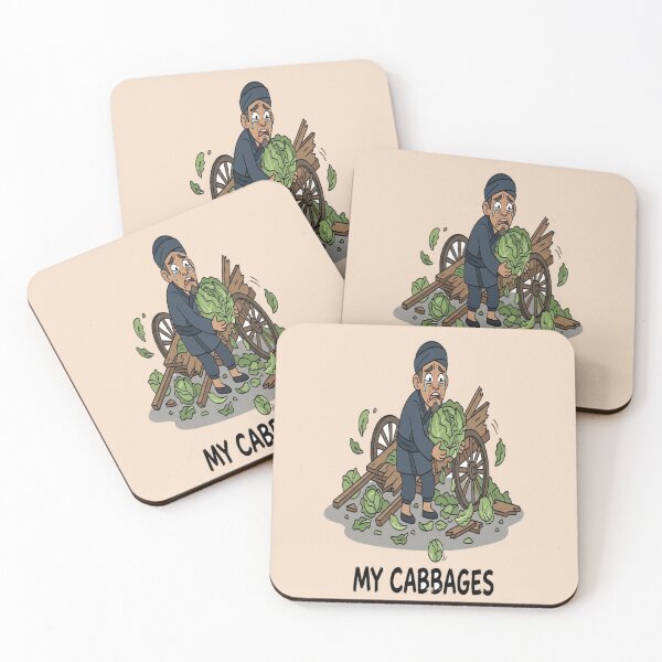 Item preview, My Cabbages Funny Cabbage Merchant Avatar Meme Art designed and sold by Fine-Arts-Lab.