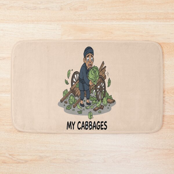 Item preview, My Cabbages Funny Cabbage Merchant Avatar Meme Art designed and sold by Fine-Arts-Lab.
