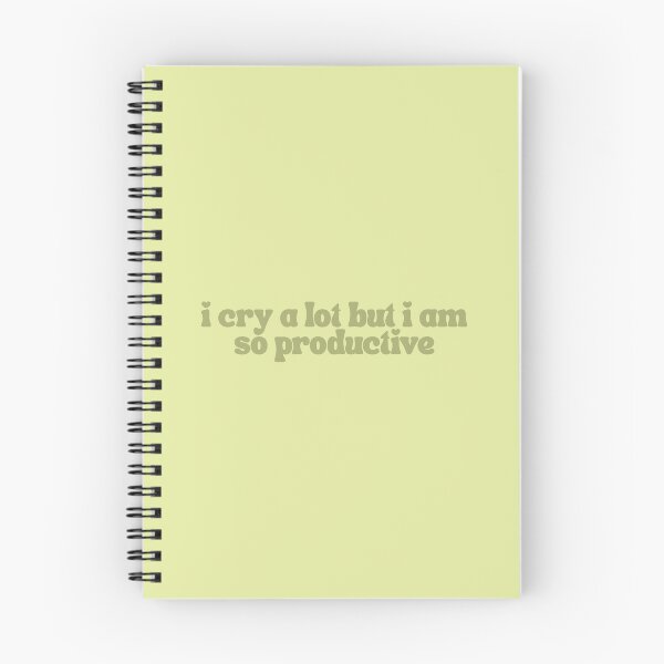 Item preview, I Cry A Lot But I Am So Productive  designed and sold by The Turquoise Brush.