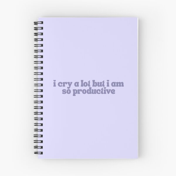 Item preview, I Cry A Lot But I Am So Productive  designed and sold by The Turquoise Brush.