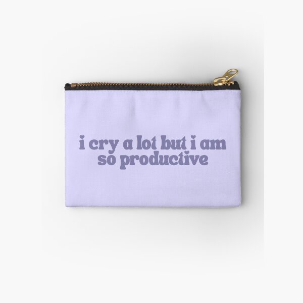 Item preview, I Cry A Lot But I Am So Productive  designed and sold by The Turquoise Brush.