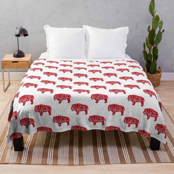 Item preview, Buffalo Bills Inspired Vintage Football Design for Sports Fans designed and sold by indimanga.