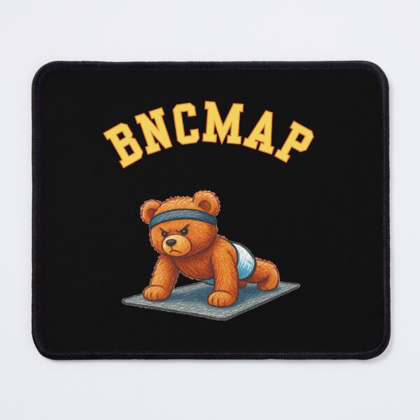 Item preview, Bncmap Angry Gym Workout Bear Fitness Motivation designed and sold by ChristenSellis.