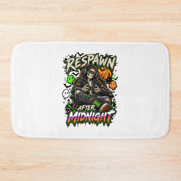 Item preview, Skeleton Gamer Respawn After Midnight Spooky Art designed and sold by Dmo3HarkoArt.