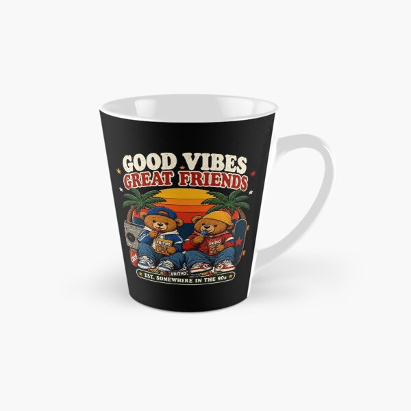 Item preview, BNCMap Bears in the 90s Good Vibes Great Friends Retro designed and sold by ChristenSellis.