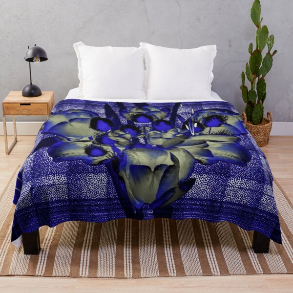 Item preview, Stylized Peony Tulip flower on Plaid designed and sold by Dahneray1.