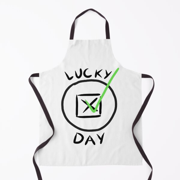 Item preview, Lucky Day Checkmark Hand Drawn Typography Graphic designed and sold by Dzulo.