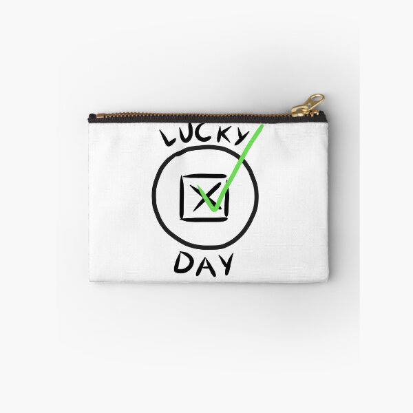 Item preview, Lucky Day Checkmark Hand Drawn Typography Graphic designed and sold by Dzulo.