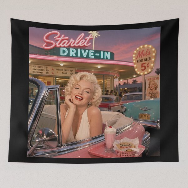 Item preview, DRIVE-IN MARILYN designed and sold by BabaSoti.