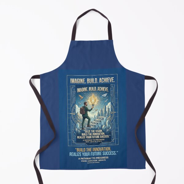 Item preview, Imagine Build Achieve - Pathway to Success Motivation designed and sold by ArtworkNorth.