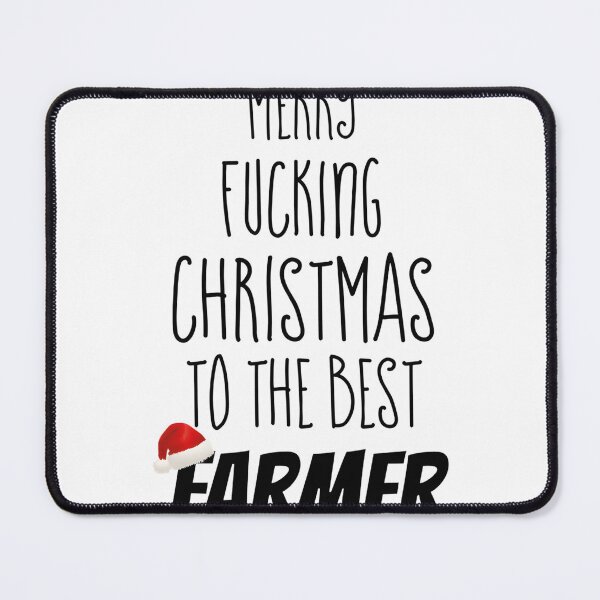 Item preview, Merry Christmas To The Best Farmer - Funny Holiday Farmer Gift Design designed and sold by PegaGamer.