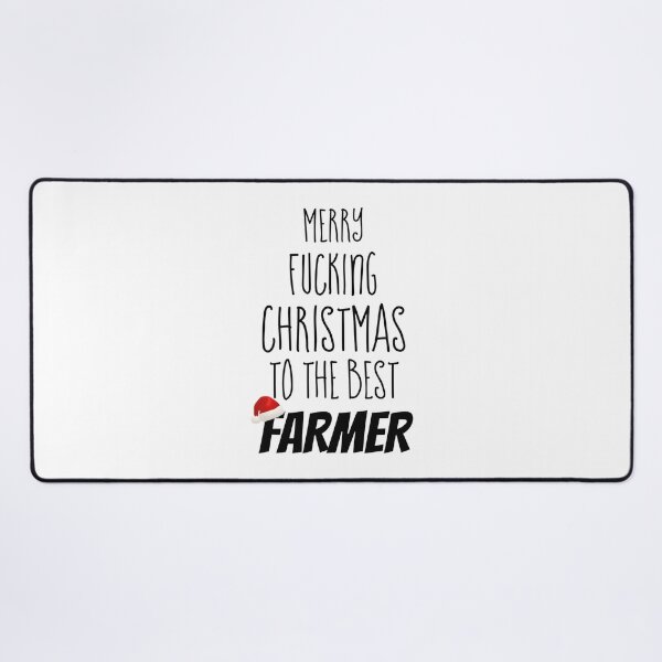 Item preview, Merry Christmas To The Best Farmer - Funny Holiday Farmer Gift Design designed and sold by PegaGamer.