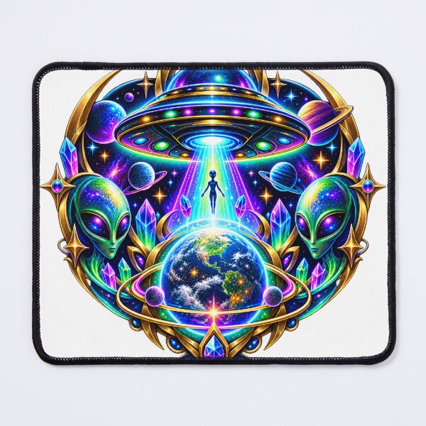 Item preview, Alien Earth Encounter designed and sold by syotos-ai.