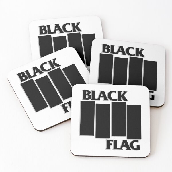 Item preview, Black Flag Band Logo designed and sold by NicoleThierry.