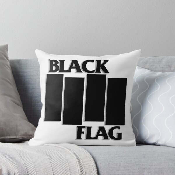 Item preview, Black Flag Band Logo designed and sold by NicoleThierry.