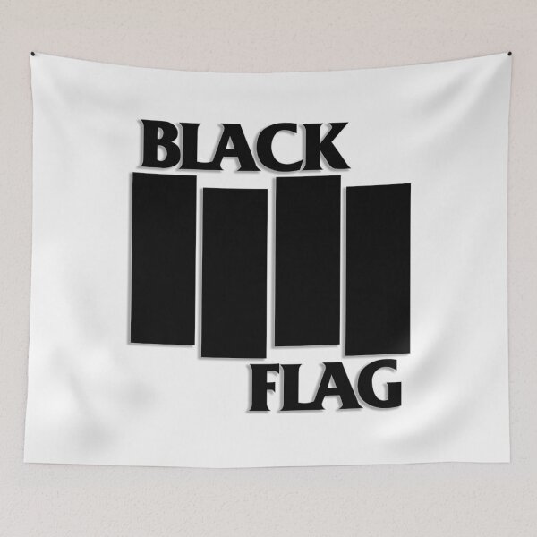 Item preview, Black Flag Band Logo designed and sold by NicoleThierry.