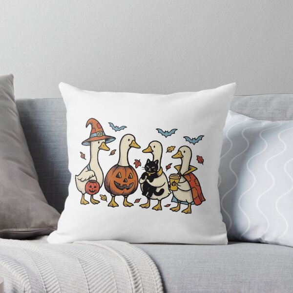 Item preview, Halloween Goose Squad Autumn Lineup designed and sold by Steele-Art.