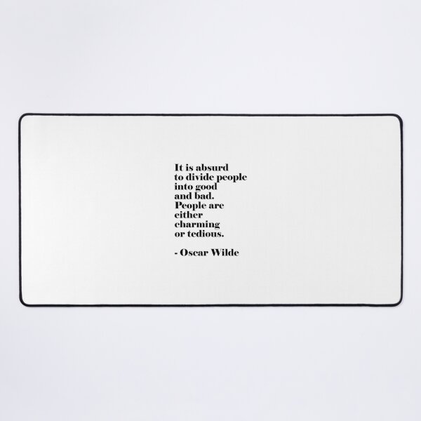 Item preview, Oscar Wilde Funny Quotes designed and sold by Inspirationmotivation.