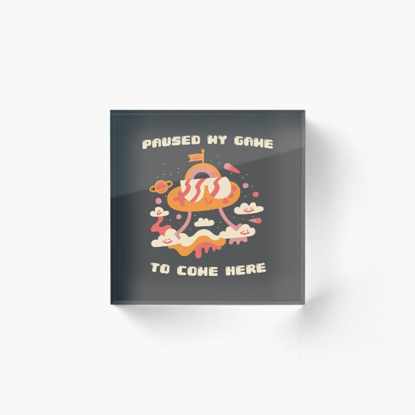 Item preview, Paused My Game To Come Here designed and sold by Porky Roebuck.